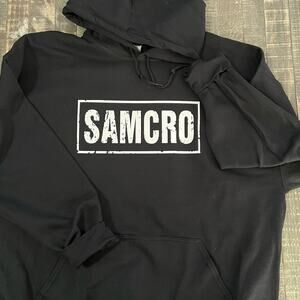 Sons Of Anarchy Inspired Black Hoodie, Sweatshirt